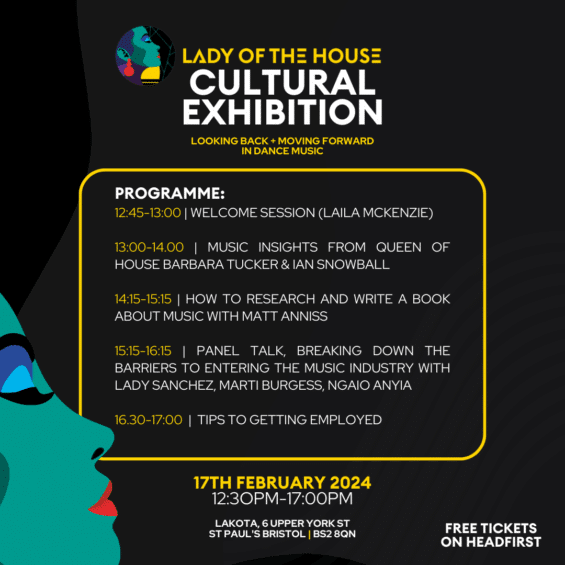 Lady of the House 2024 Cultural Exhibition flyer.