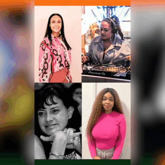 Collage of press shots from the Lady of the House team